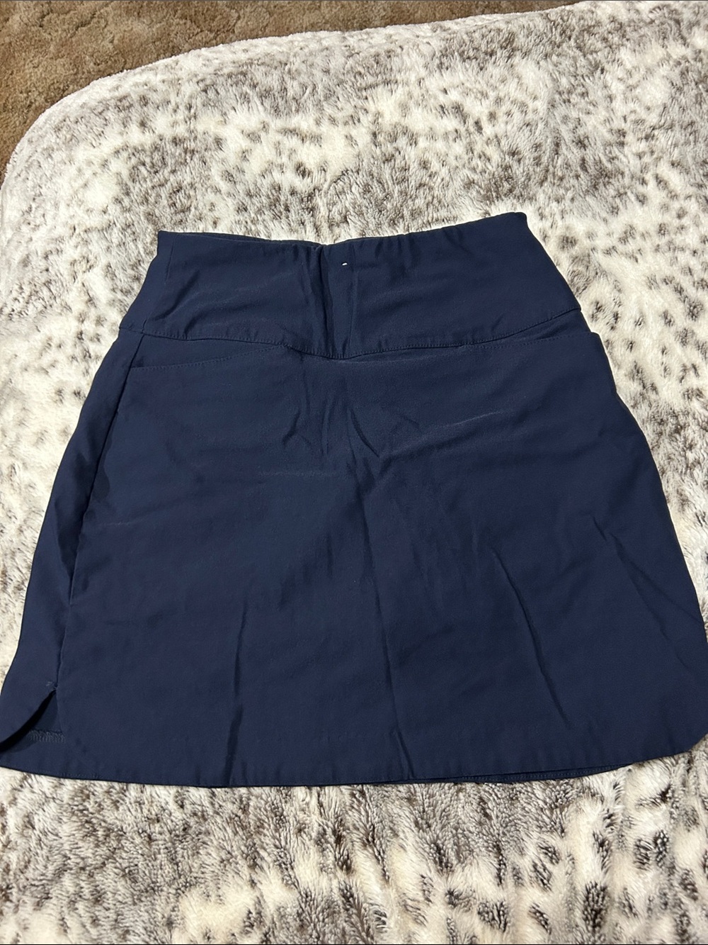 Lady Hagen Navy Stretch Skirt